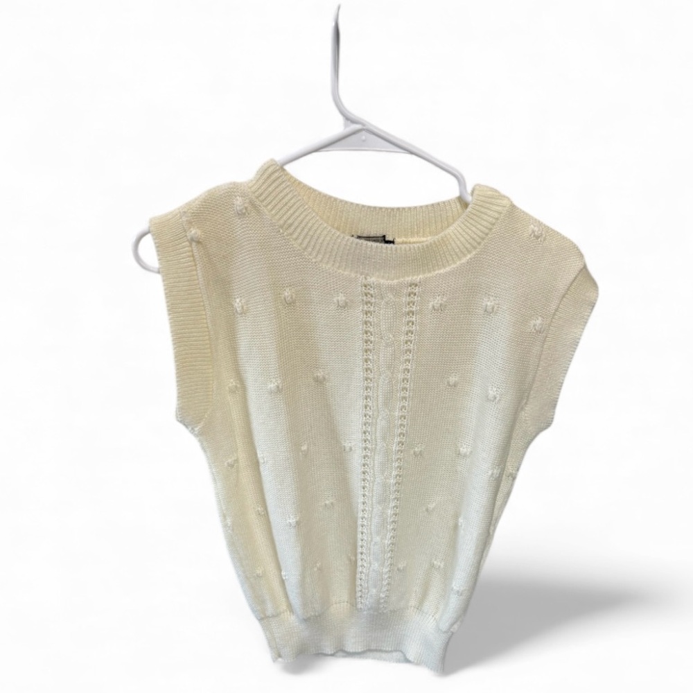 Jolie Cream Sweater for Women size M